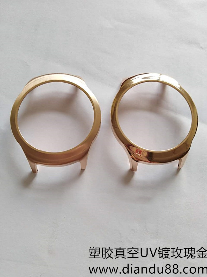 表殼真空鍍玫瑰金 